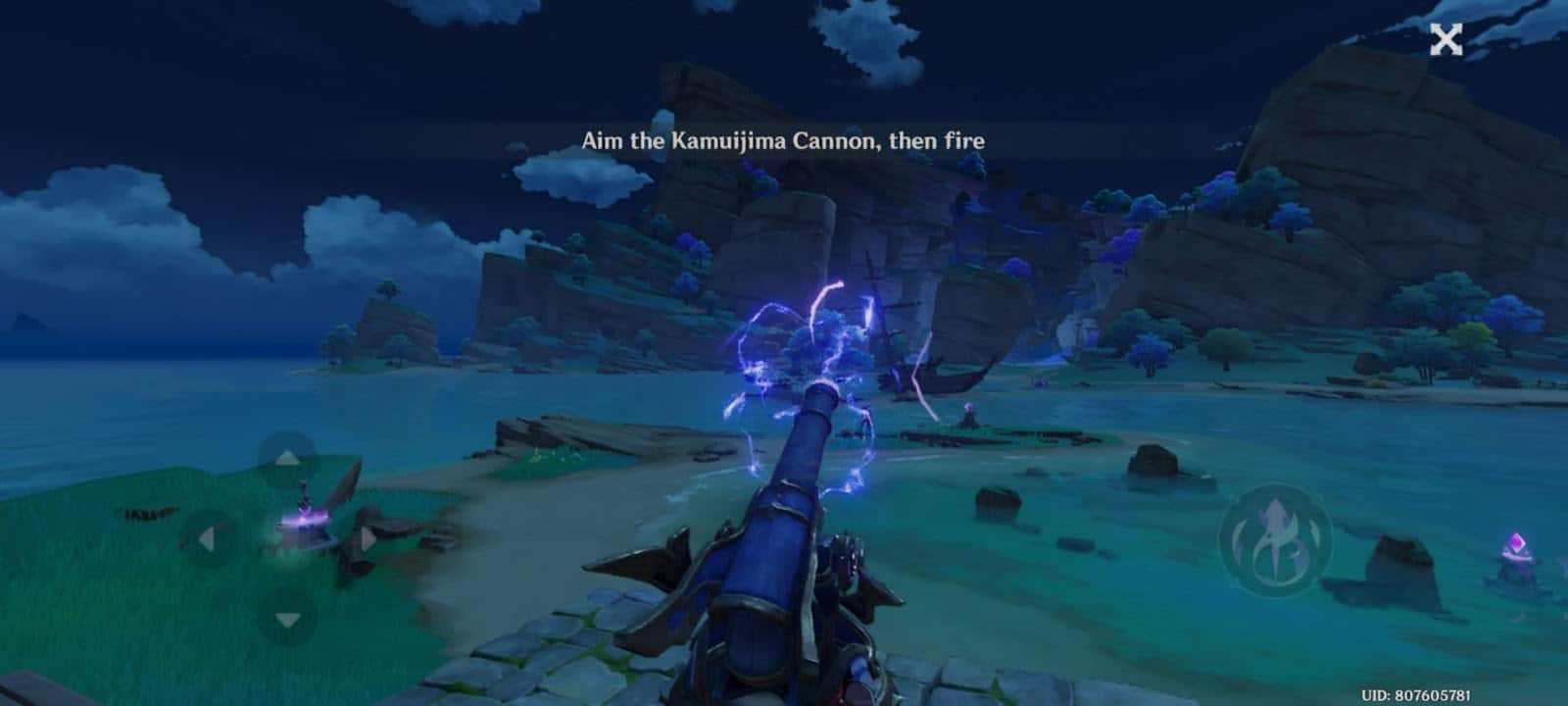 canon de feu à impact Genshin