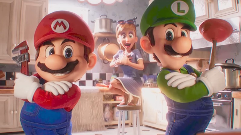 Le film Super Mario Bros. obtient son propre site Web de plomberie et sa propre publicité