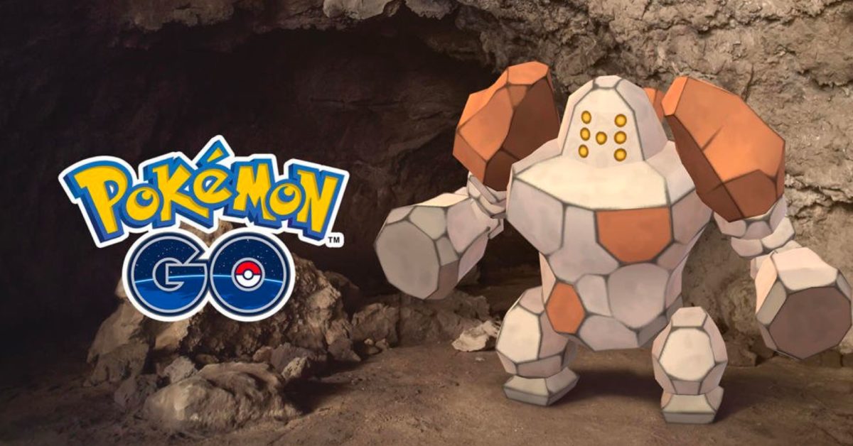 Ce soir, c'est l'heure du raid Regirock dans Pokémon GO: février 2023