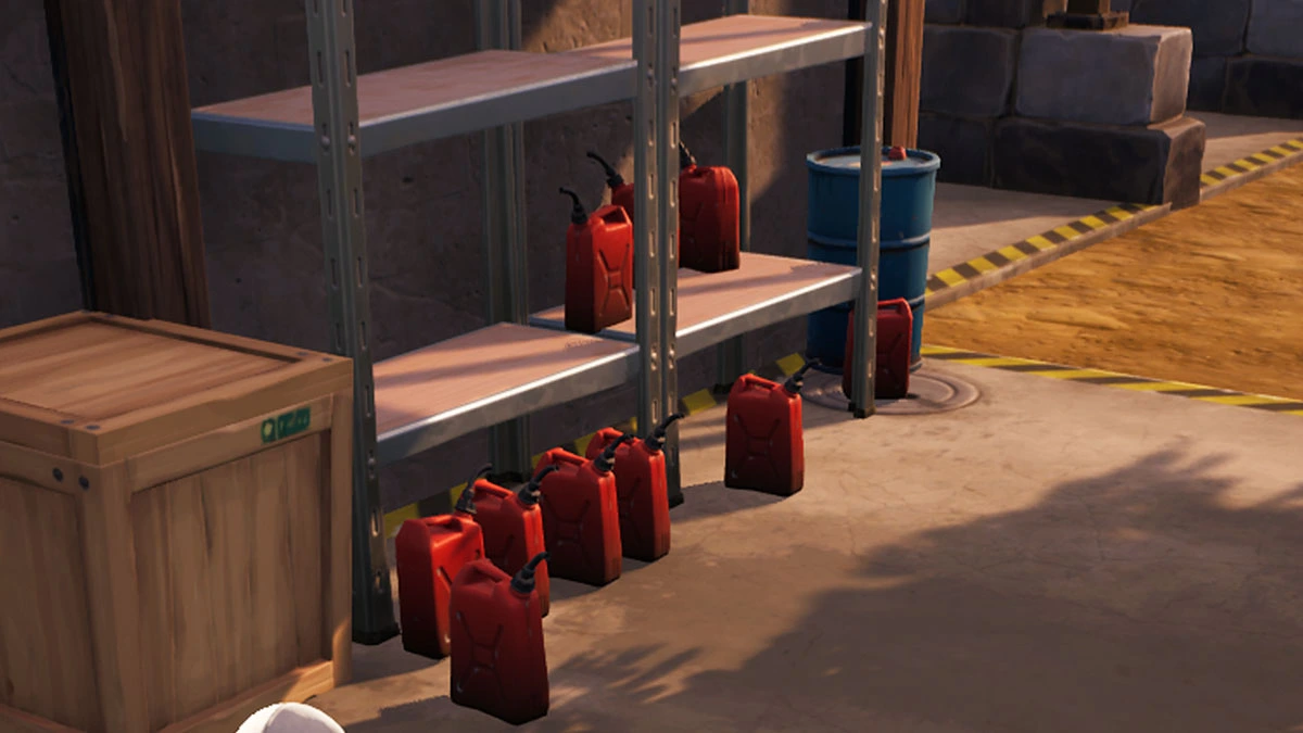 Comment lancer et faire exploser un bidon d'essence dans Fortnite Most Wanted