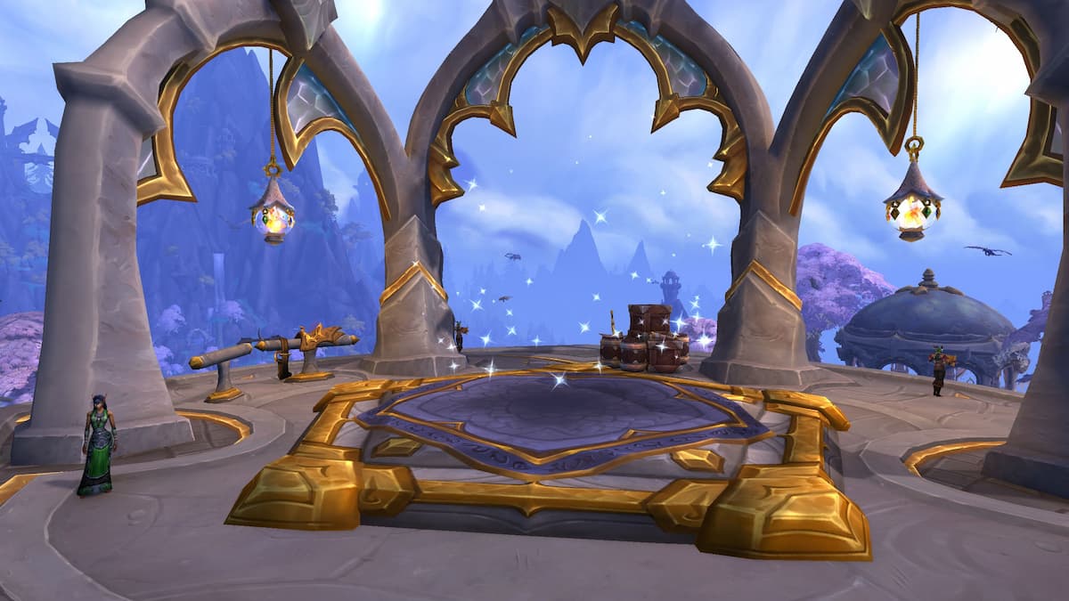 Où trouver la tribune de transformation dans World of Warcraft: Dragonflight