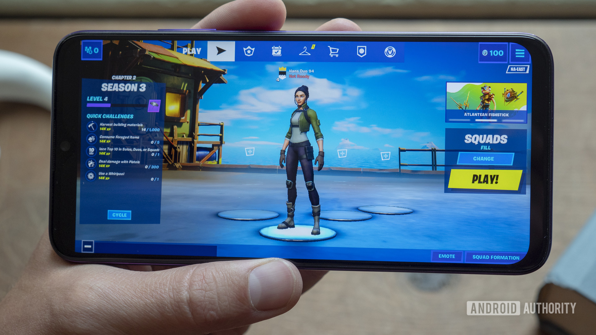 Comment s'absenter d'un match Fortnite