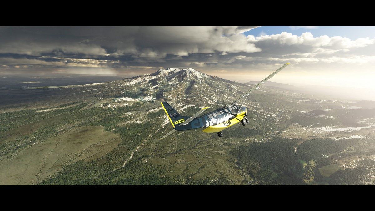 Capture d'écran Microsoft Flight Simulator Nouvelle-Zélande