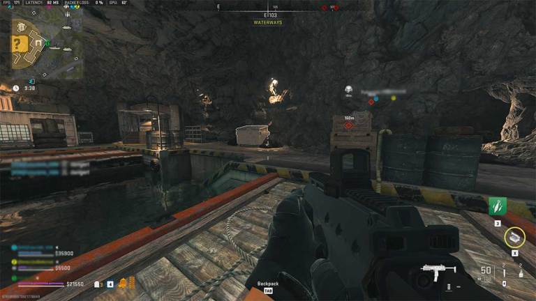 Emplacement de la chute morte des voies navigables DMZ - Warzone 2