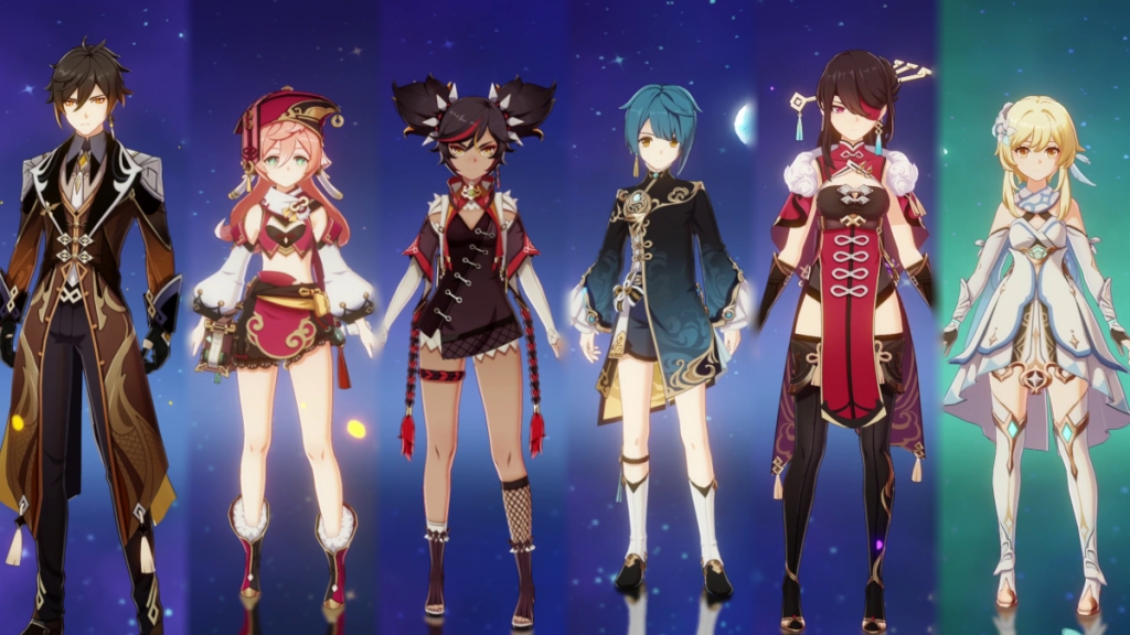 Personnages qui utilisent Guide to Gold dans Genshin Impact