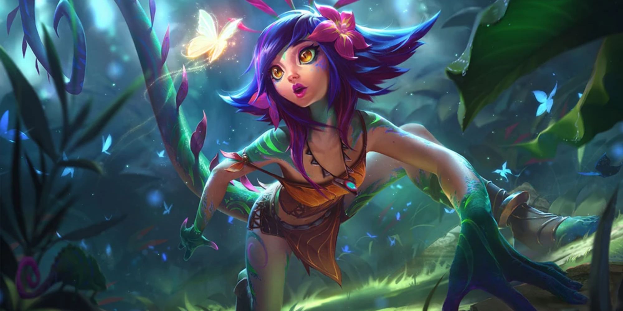 Neeko Splash Art Ligue des Légendes