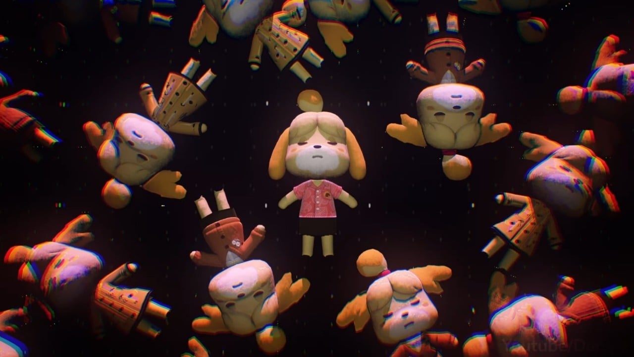 Aléatoire: Isabelle échappe à la matrice dans cette animation Animal Crossing de qualité Pixar