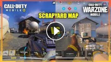 CARTE DE LA FERRAILLE - WARZONE MOBILE VS CALL OF DUTY MOBILE