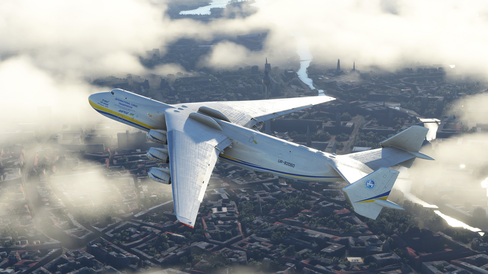 Microsoft Flight Simulator présente l'avion le plus lourd du monde, l'Antonov AN-225 Mriya