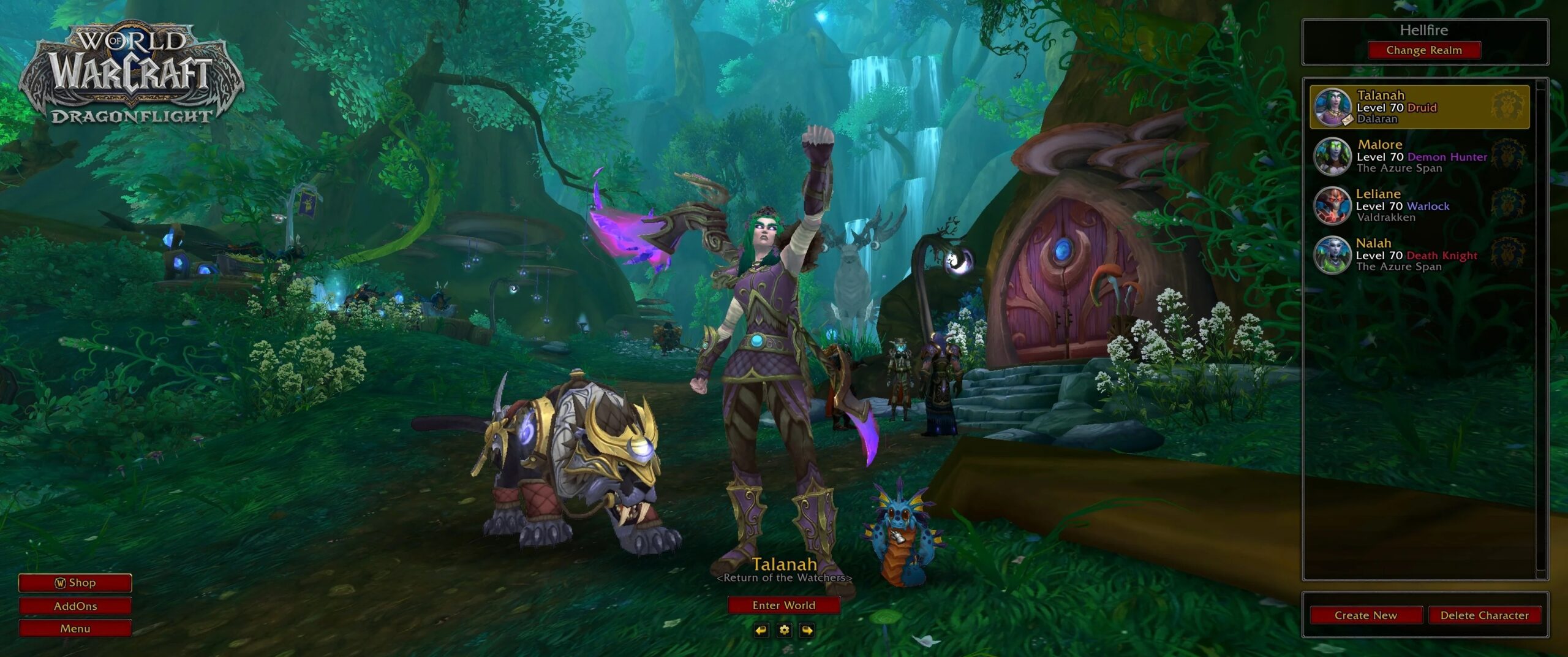 Un fan réinvente l'écran de sélection des personnages de World of Warcraft - Pleins feux sur la communauté