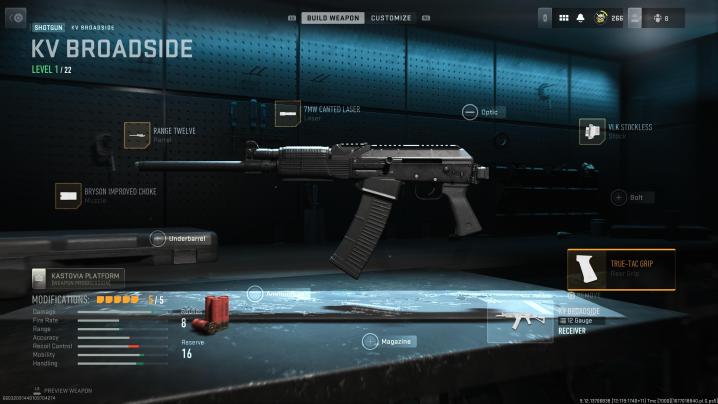 Le KV Broadside dans Modern Warfare 2.