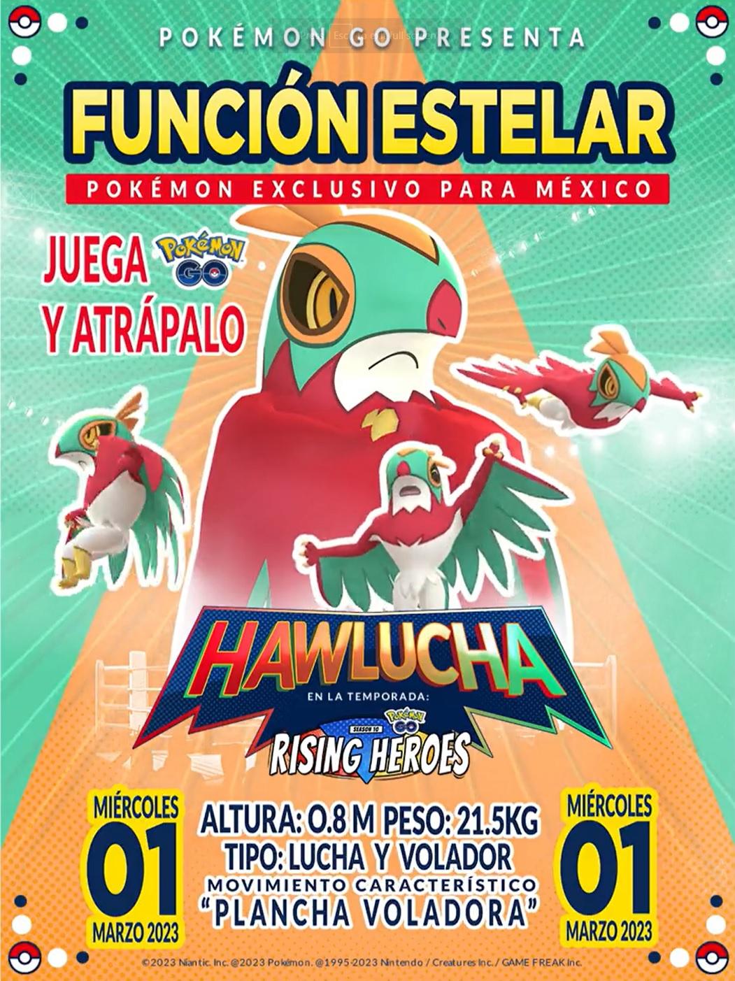 Hawlucha Pokémon GO Poster