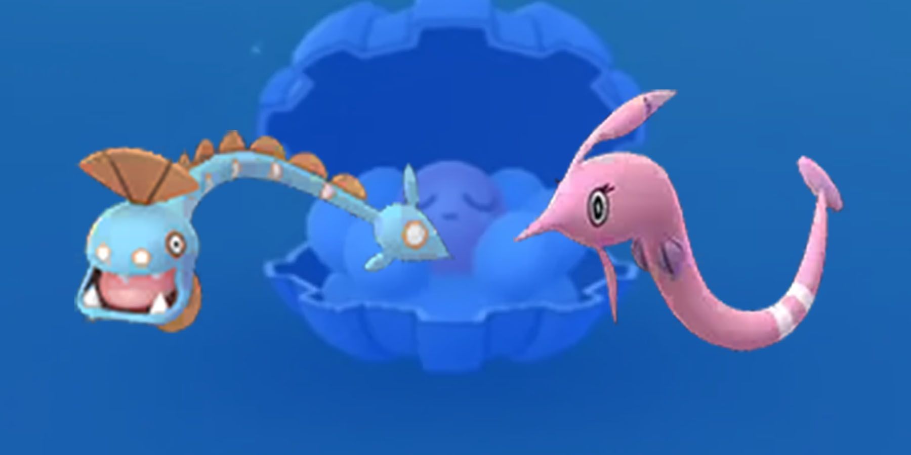 Huntail contre Gorebyss comme choix Pokemon