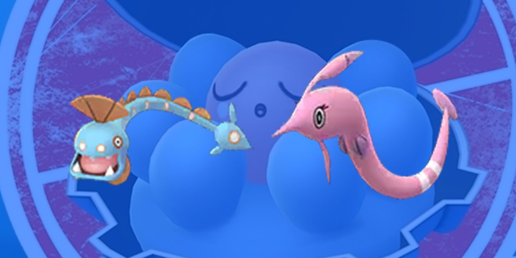 Gorebyss contre Huntail dans Pokemon GO