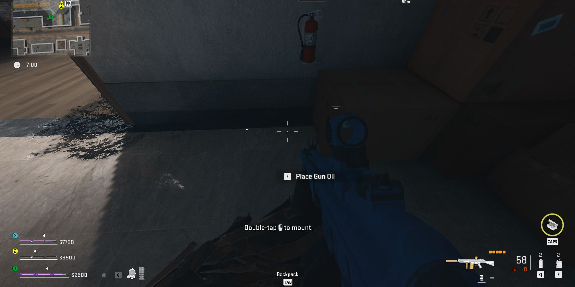 Placer une bouteille d'huile pour armes à feu au magasin Enfer pour le A Helping and Mission in Warzone 2 DMZ 
