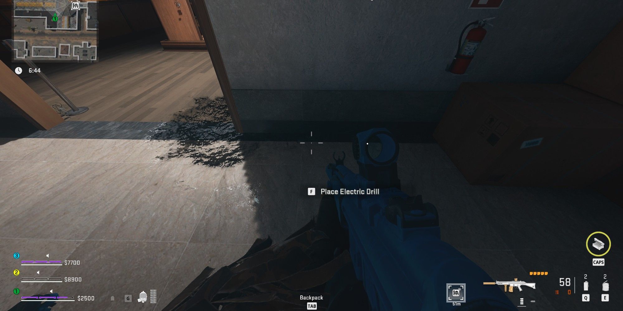 placer une perceuse électrique au magasin Enfer pour la mission A Helping Hand dans Warzone 2 DMZ 