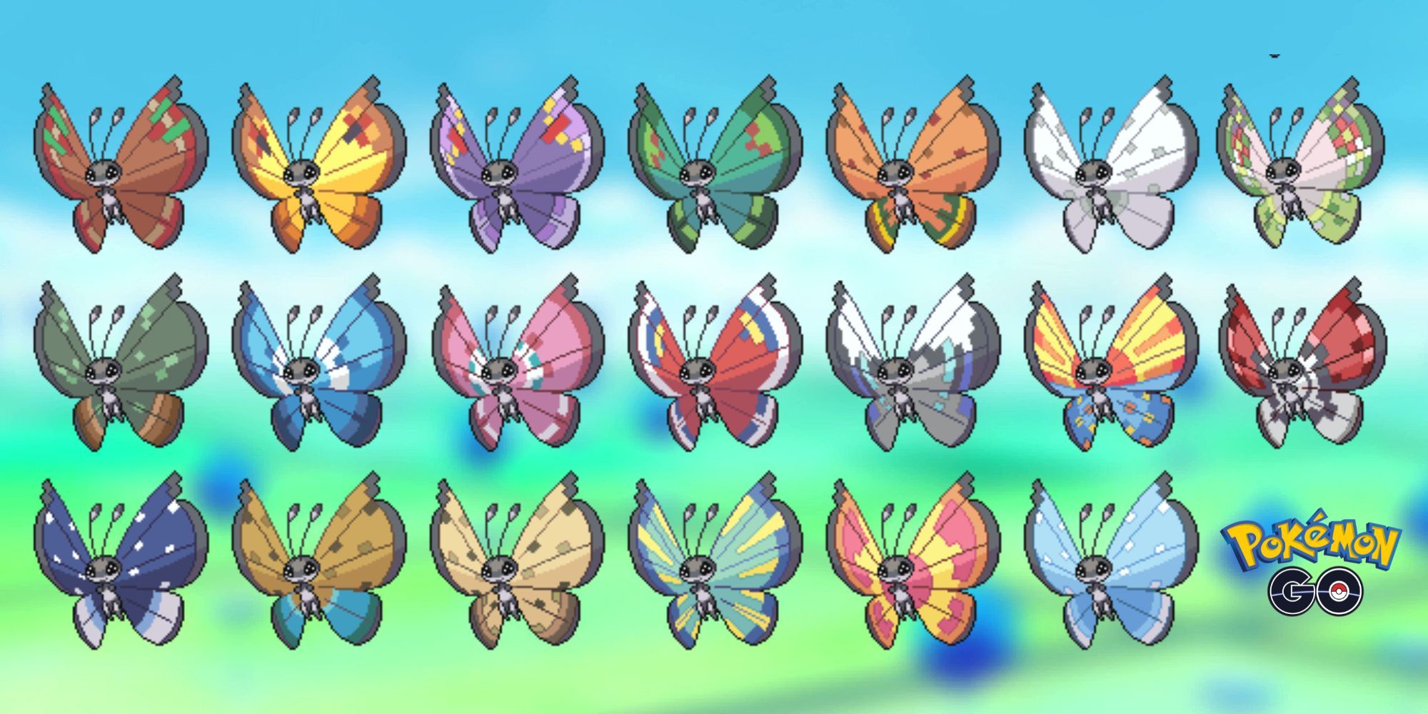 Pokemon GO Vivillon Regions Guide