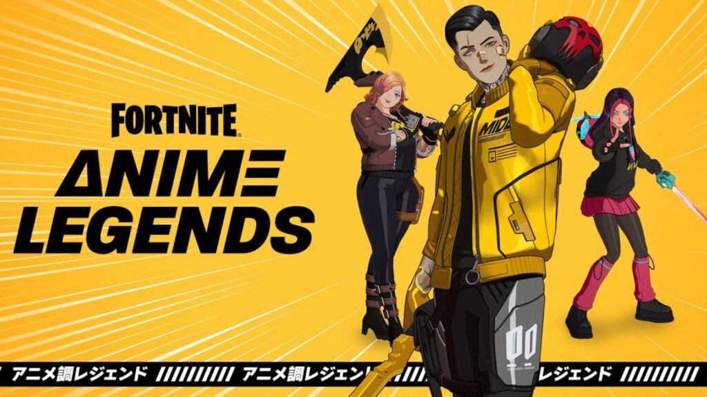 Pack de skins Anime Legends dans Fortnite