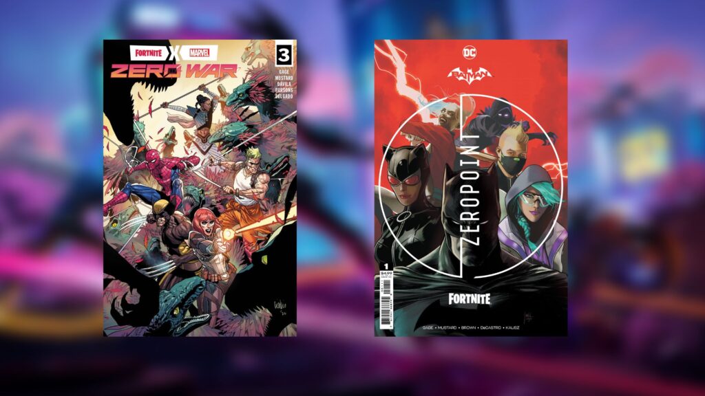Bandes dessinées Fortnite Zero War et Fortnite / Batman