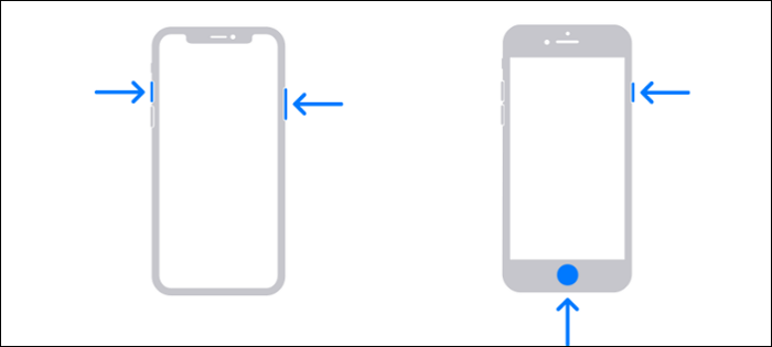 faire une capture d'écran sur mobile