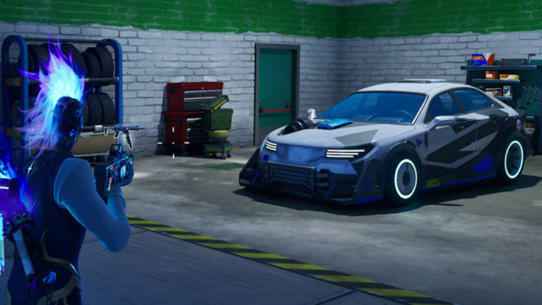 Nitro drifter Fortnite : où trouver ce nouveau véhicule dans MÉGA City ?