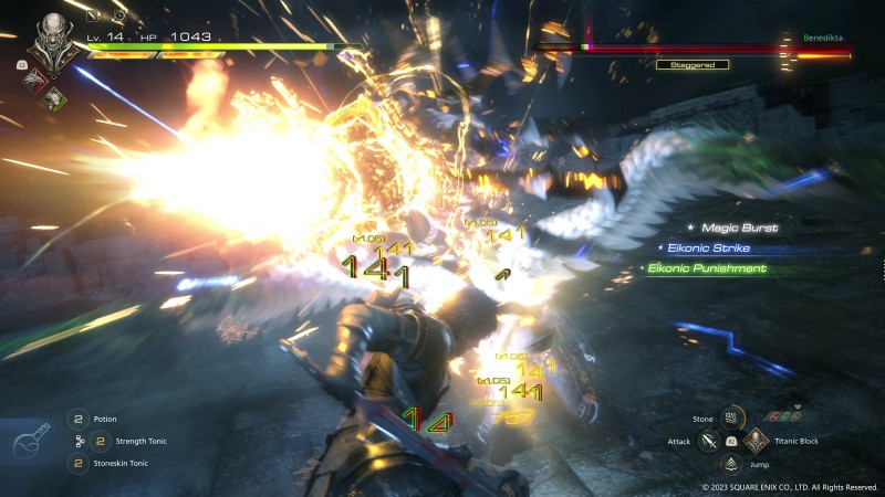 Final Fantasy 16 proposera un mode Arcade avec des scores de combat de style Devil May Cry