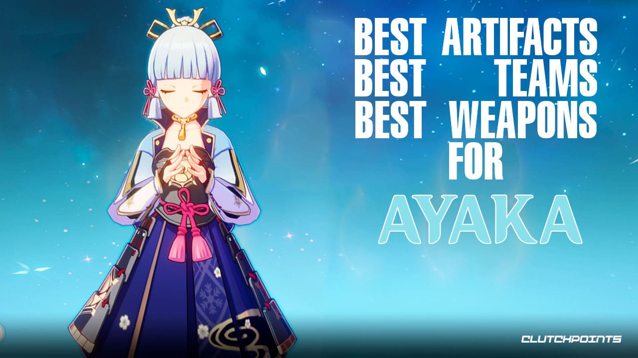 Genshin Impact - Arme Kamisato Ayaka, artefact et constructions d'équipe