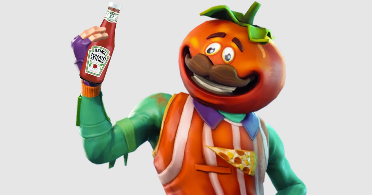 Heinz lance une campagne de sensibilisation aux tomates à Fortnite