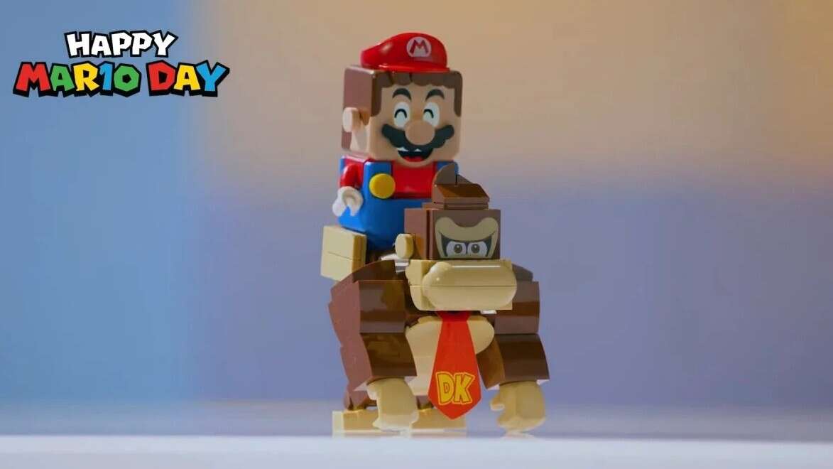 Lego Donkey Kong taquiné, à venir cet été