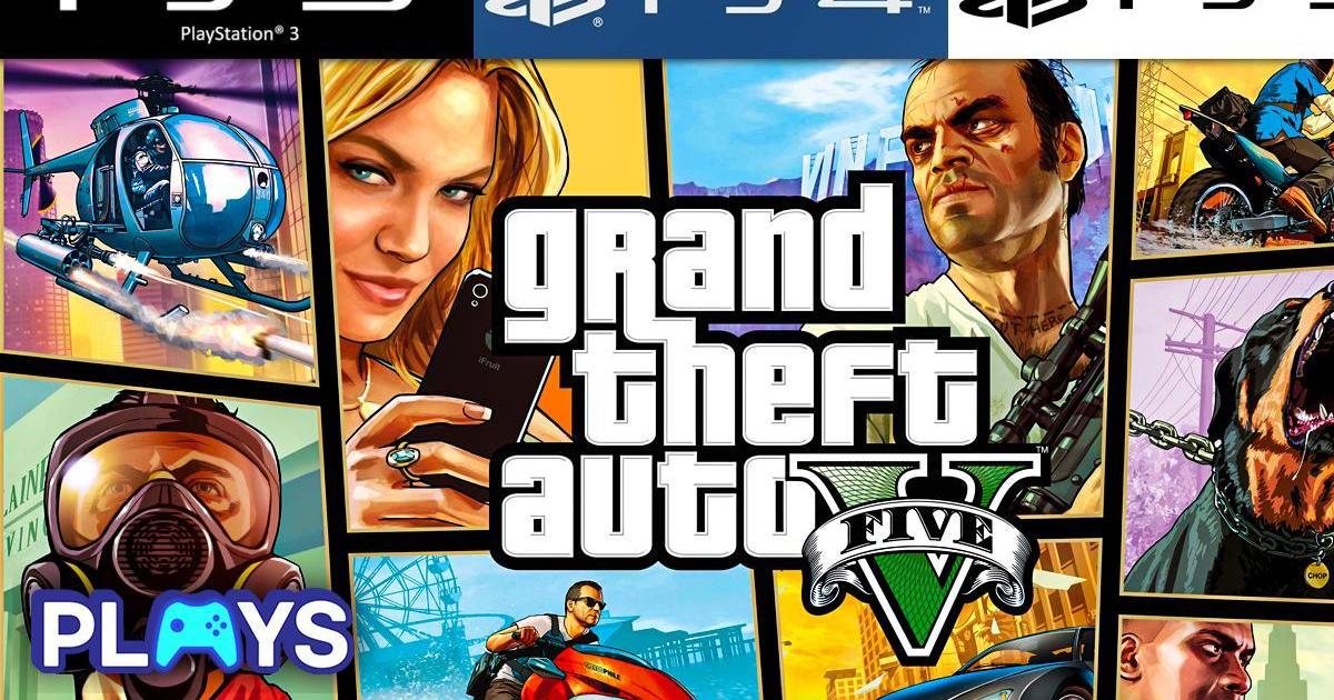 Chaque version de GTA 5