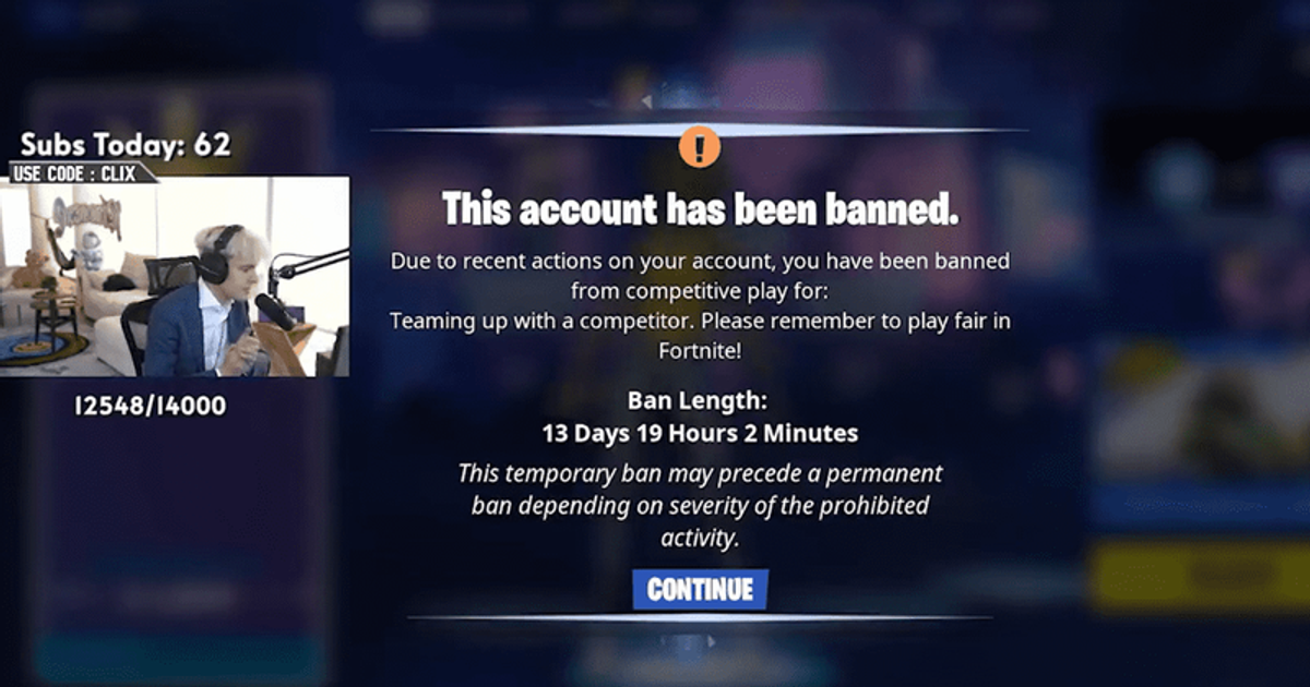 Clix : les fans du streamer Twitch soutiennent Fortnite pro après l'interdiction alors que les tendances #freeclix sur Twitter