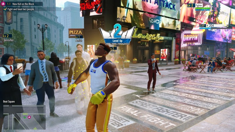 Détail du mode tour du monde farfelu à un joueur de Street Fighter 6
