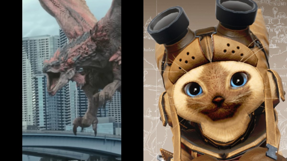 Monster Hunter Now est un jeu mobile de type Pokemon Go de Niantic - comprend Palico