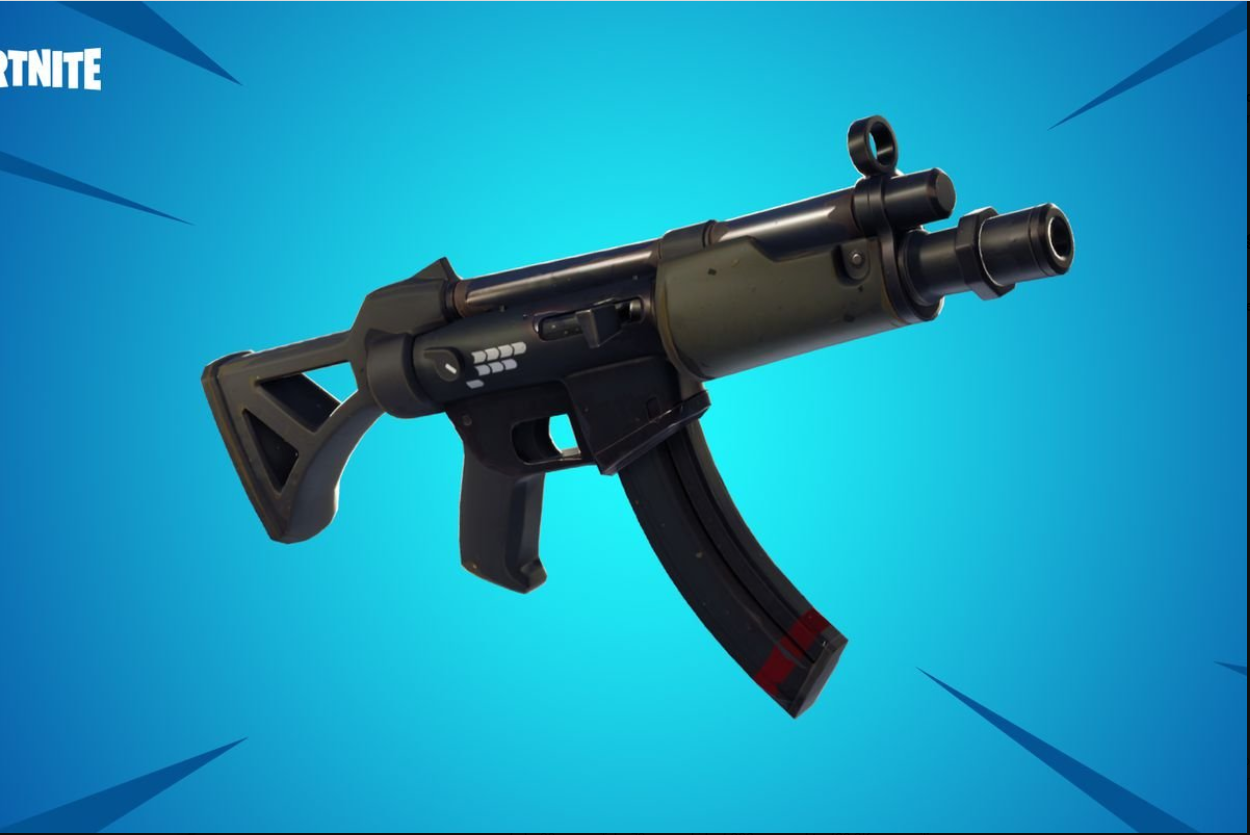 Mitraillette non voûtée à Fortnite