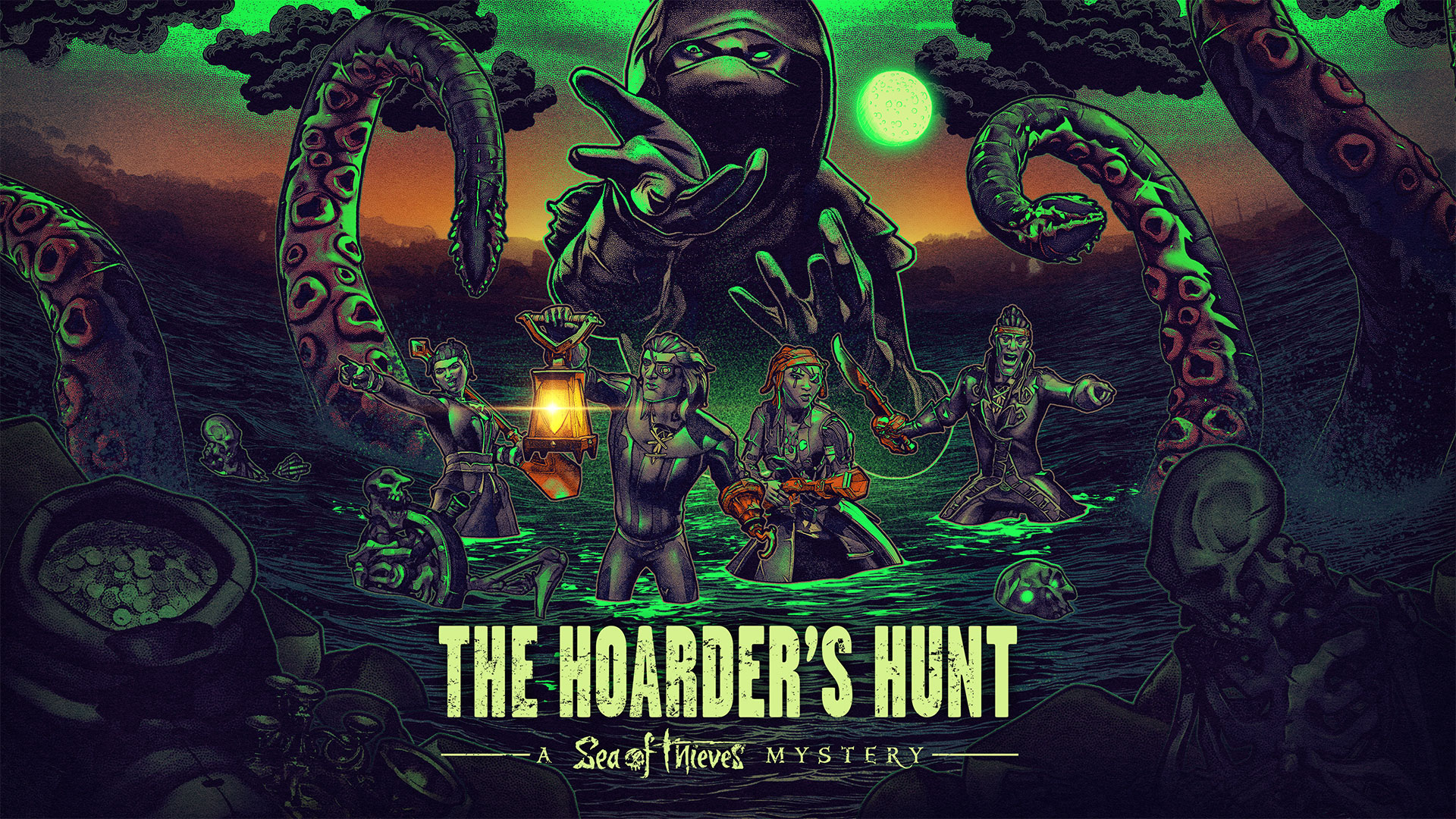 Le nouveau mystère de Sea of ​​​​Thieves vise à être "la chasse au trésor ultime", avec un crâne d'or réel proposé