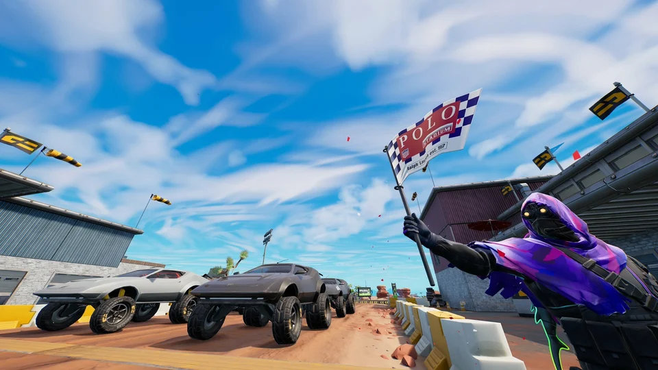 Fortnite travaille sur un mode de course automobile compétitif