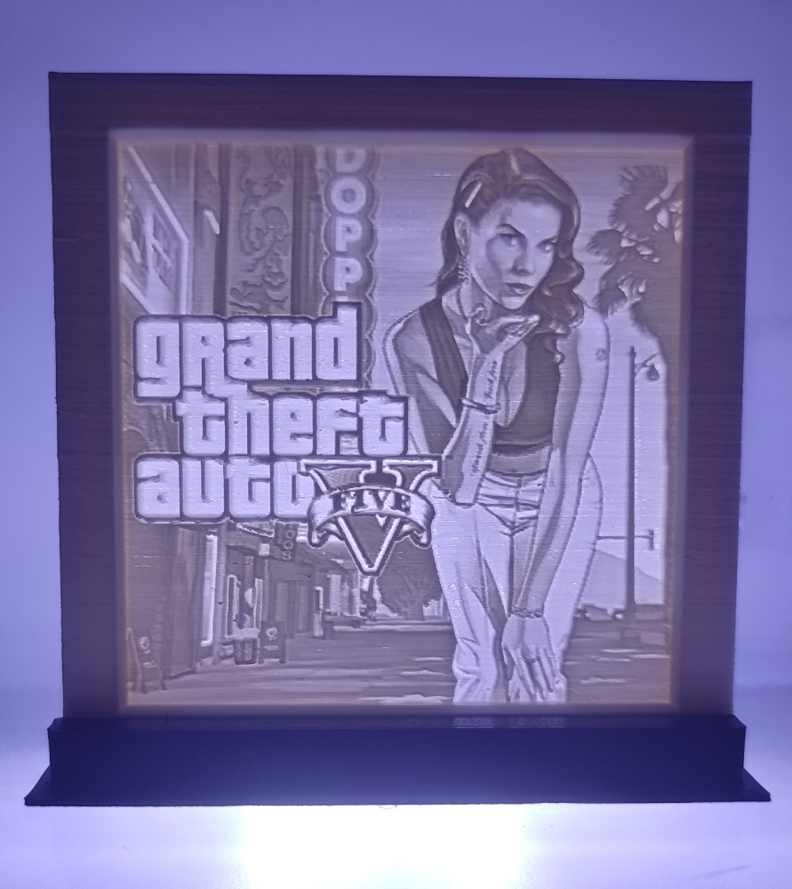 IMG_20221127_002545.jpg STL file GTA V Lithophane・Template to download and 3D print