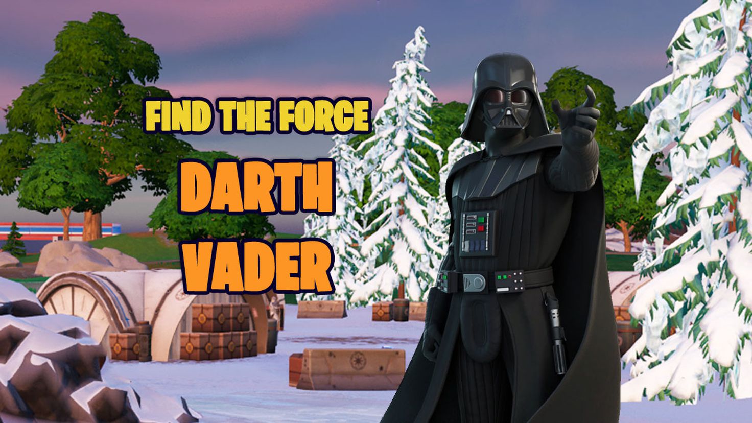 Où est Dark Vador dans Fortnite Chapter 4 Season 2 ?