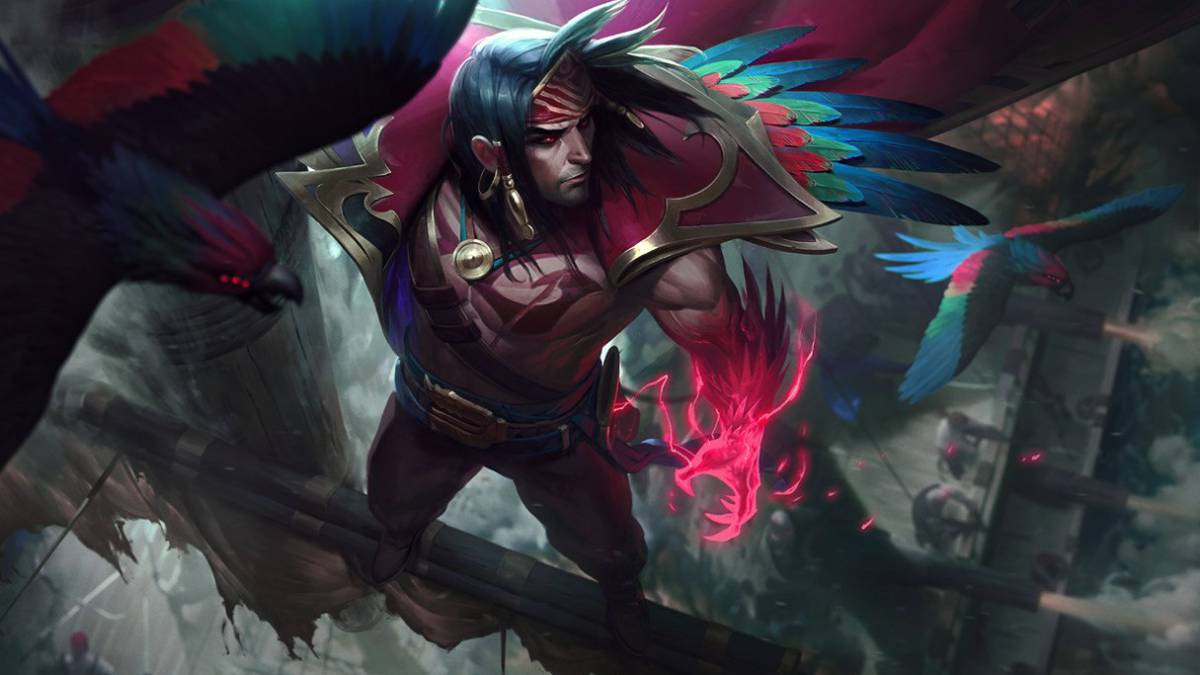 League of Legends Skin line characters
