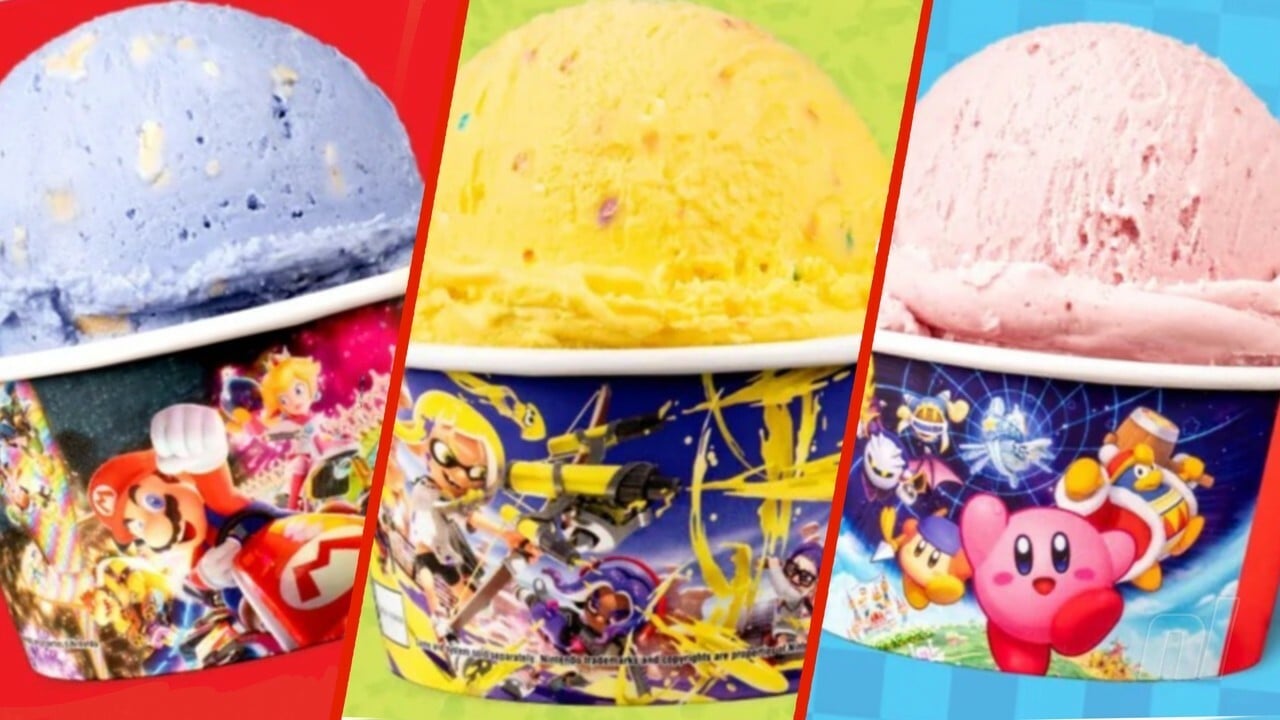 Nintendo et Nékter unissent leurs forces pour créer Mario, Splatoon et Kirby Ice Cream