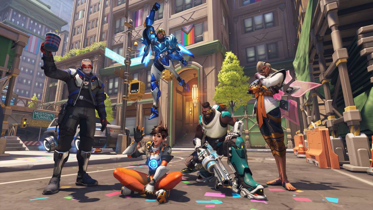 L'équipe Overwatch 2 annonce l'événement du mois de la fierté et prévoit de revoir les identités des personnages plus âgés