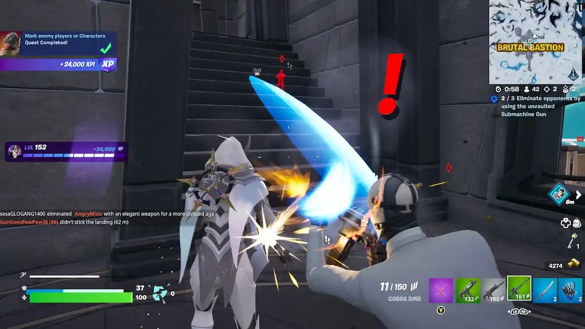 Comment marquer les joueurs ou personnages ennemis dans Fortnite Chapter 4 Season 2
