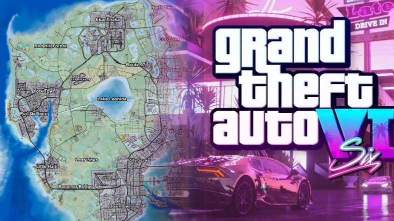Fuite de la carte GTA 6 : pourrait être deux fois plus grande que la carte GTA 5 !