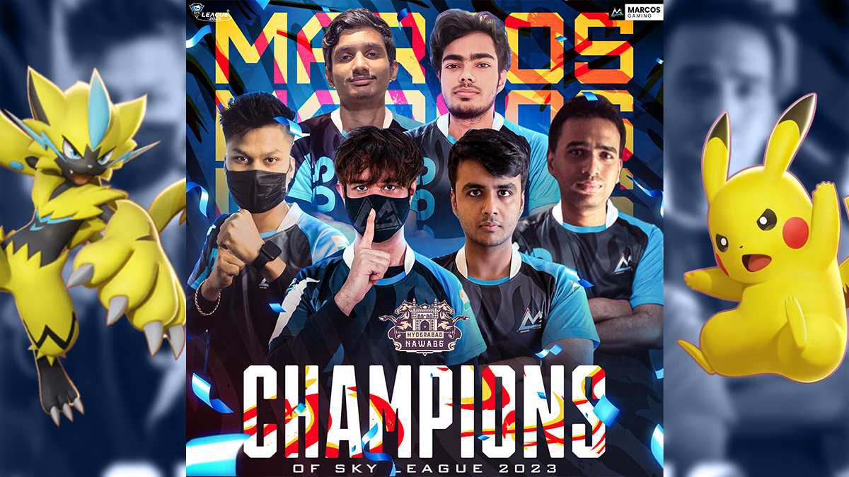 L'équipe Pokemon Unite de Marcos Gaming, Hyderabad Nawabs, couronnée championne