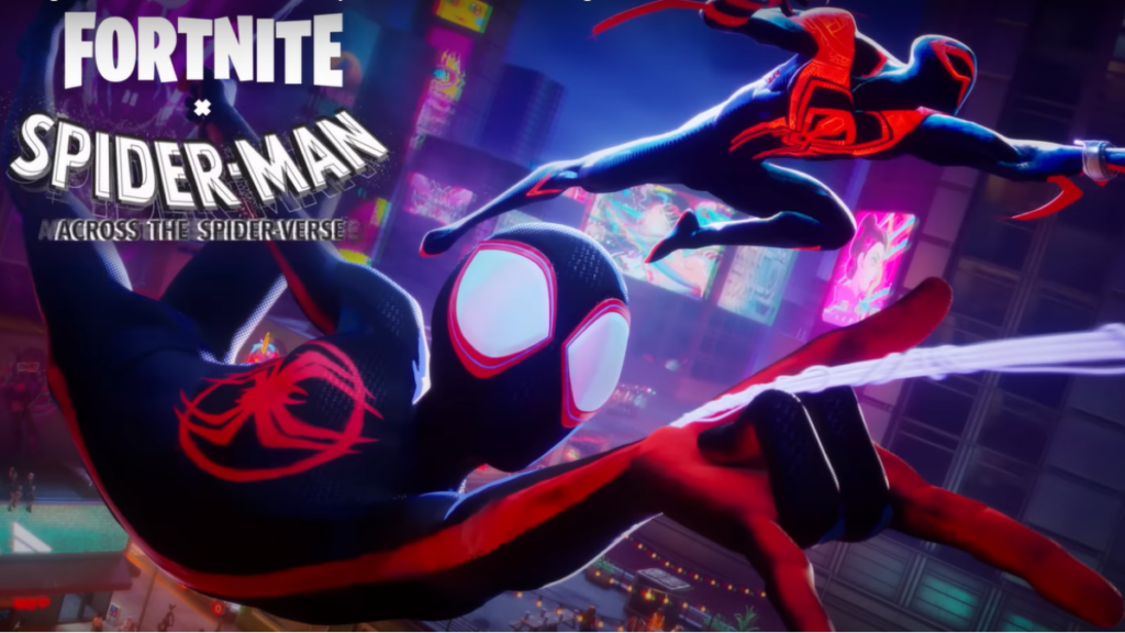 Miles Morales et Spider-Man 2099 rejoignent Fortnite en tant que nouveaux skins (Thwip-Thwip)