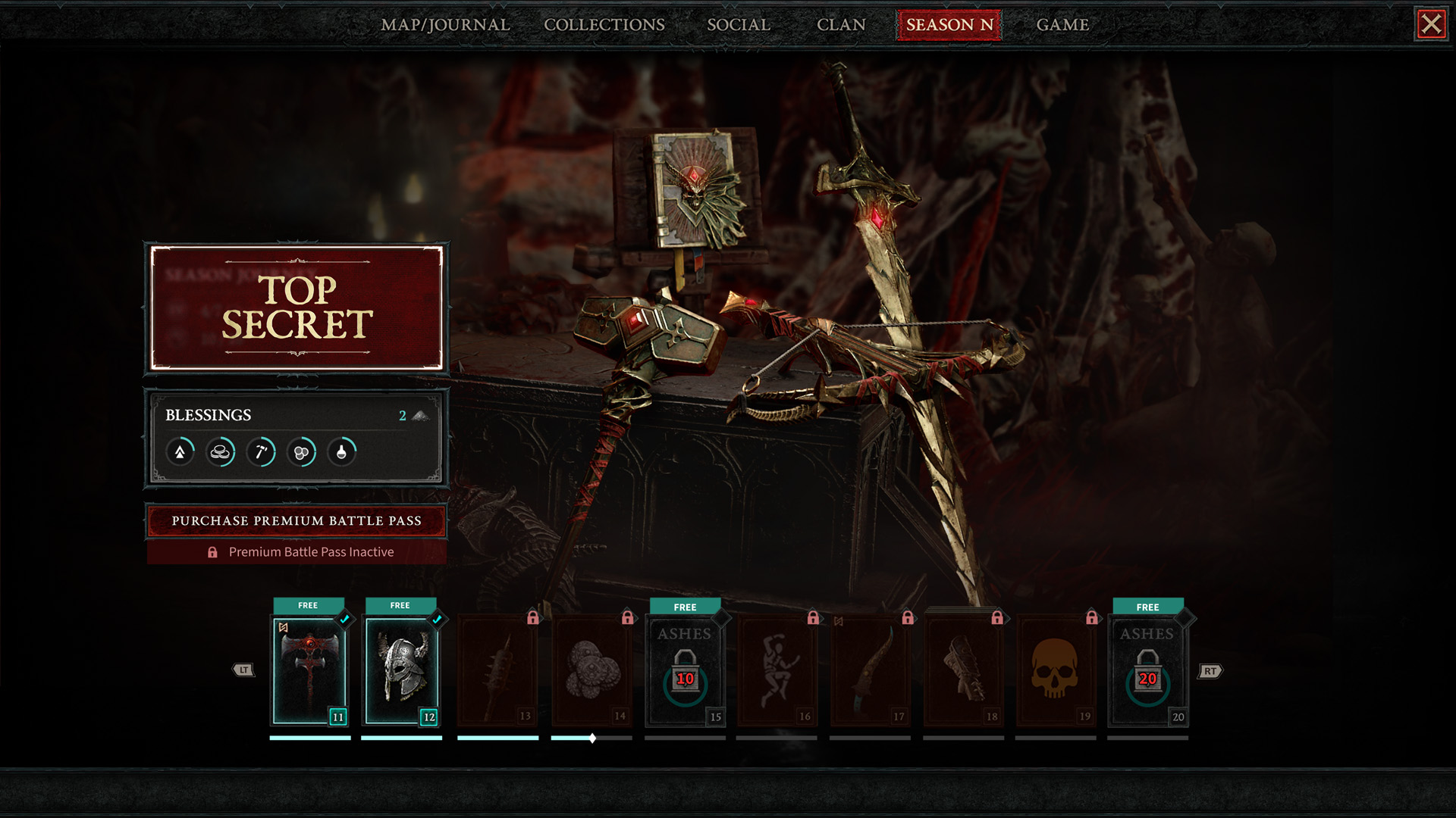 Passe de combat Diablo 4
