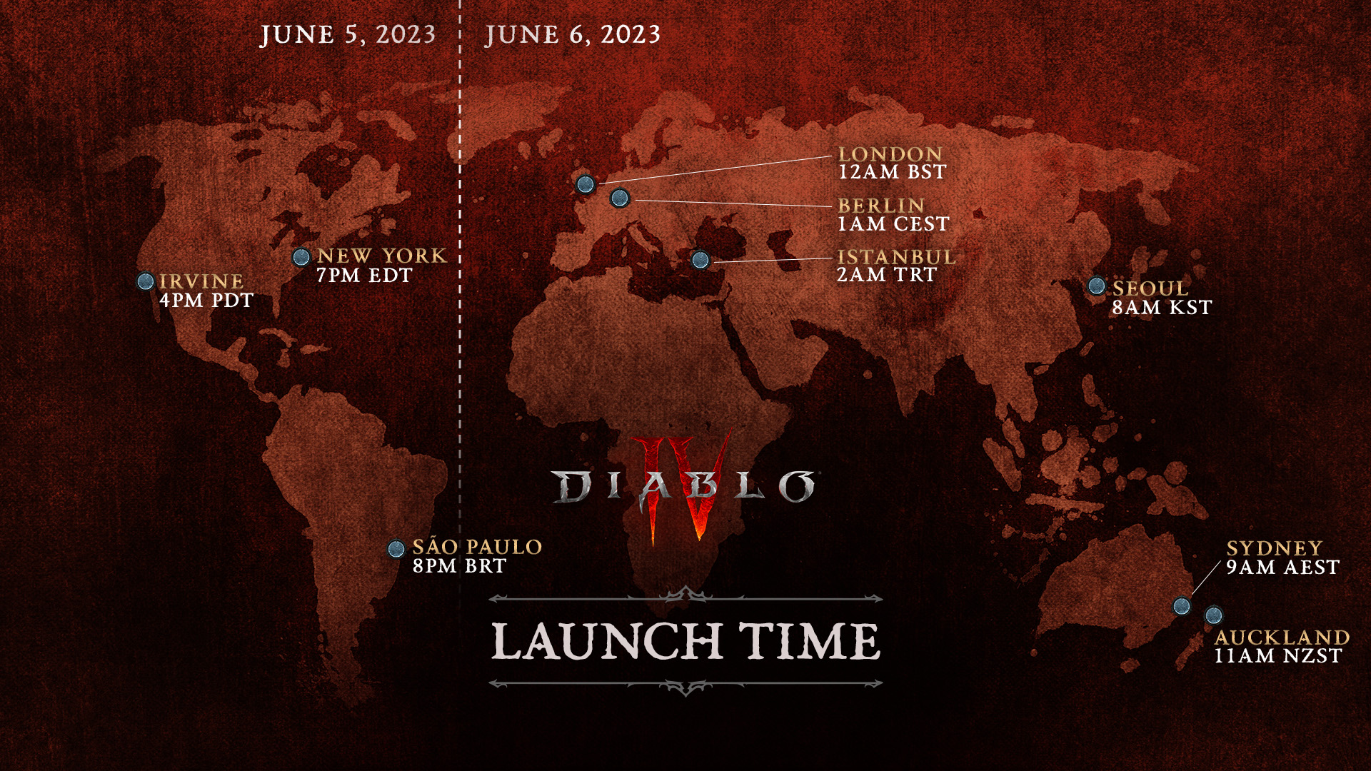 Heures de lancement officielles de Diablo 4