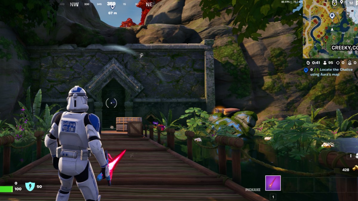Où trouver l'emplacement du calice à Fortnite
