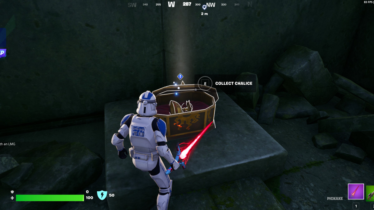 Trouvez le calice dans Fortnite