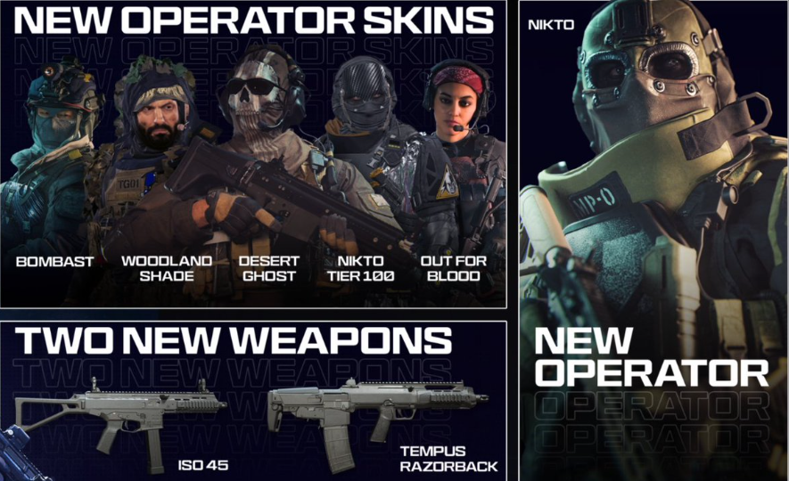 Warzone 2: les nouveaux skins Battle Pass de la saison 4 font des fans…